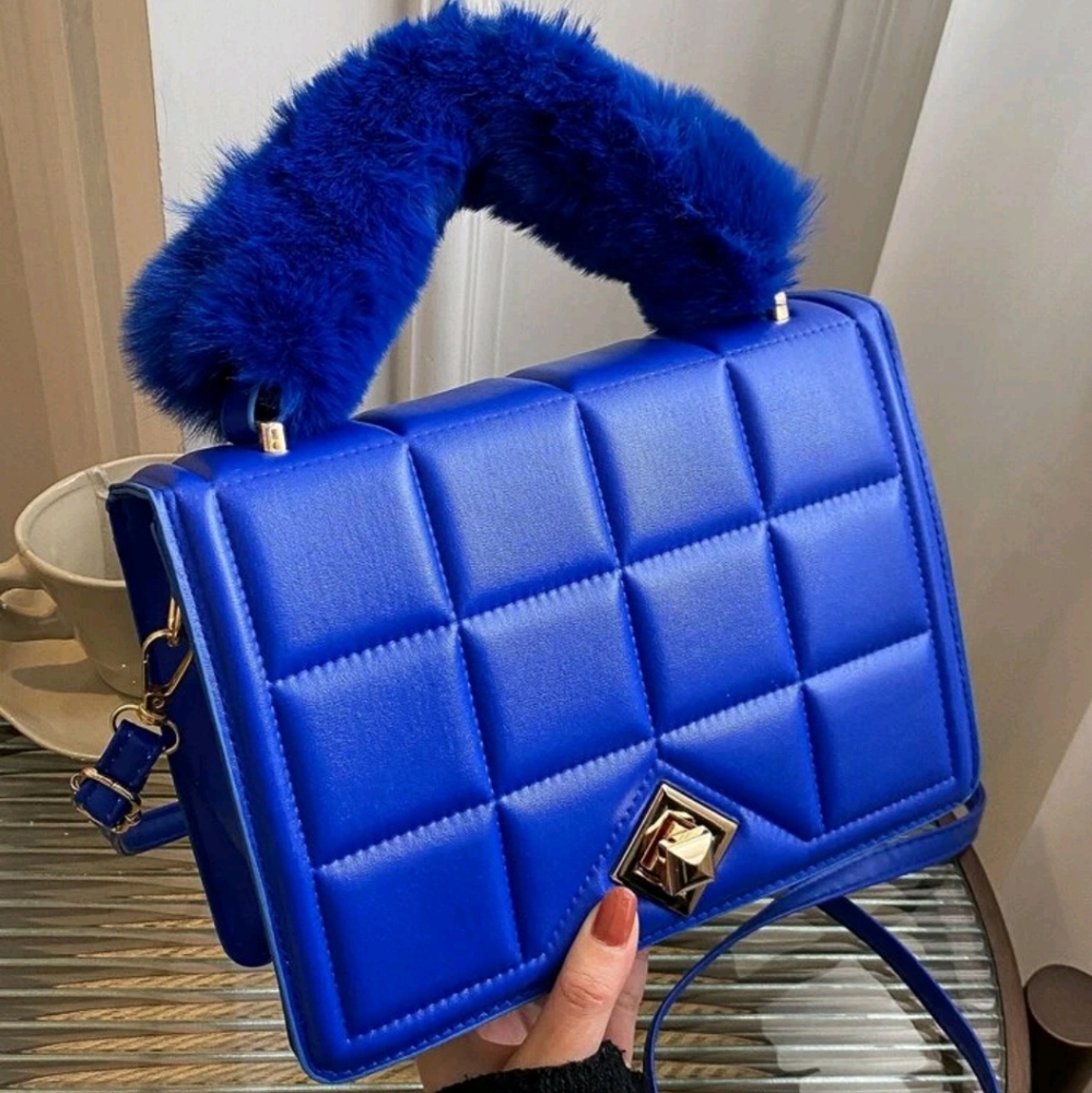 "Blue Bear" Purse